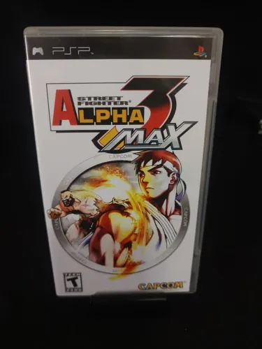 Jogo Street Fighter Alpha 3 Max psp