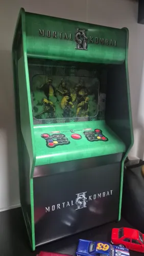 Lata para pipoca retrô Mortal kombat