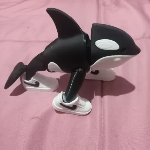 Tubarão articulado 3D