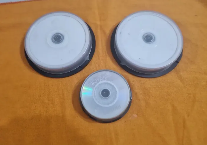 Lote dvds virgem 