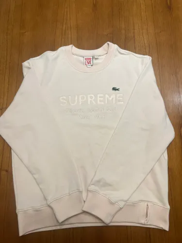 Moletom Lacoste x Supreme SS18