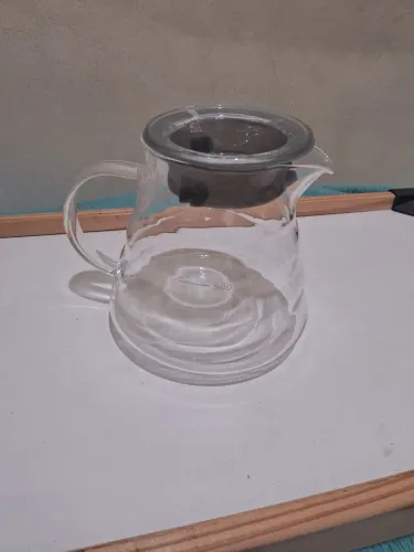 Jarra para Café Vidro Borossilicato com Tampa 600ml Mimo STYLE