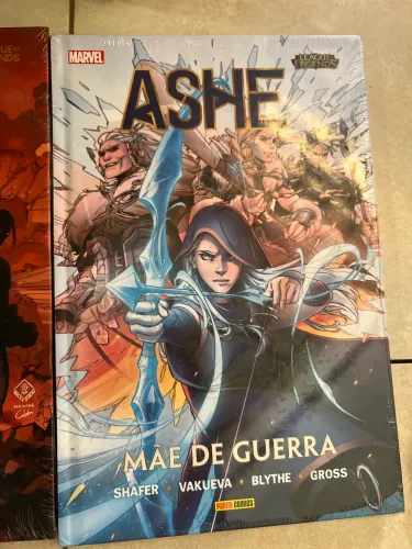 HQ Quadrinho LOL League of Legends Ashe NOVO E LACRADO