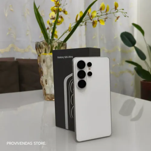 S26 ULTRA 512GB BRANCO NA GARANTIA,ACT TROCA E CARTÃO ATE 18x*PROVIVENDAS LOJA 5 ESTRELAS.