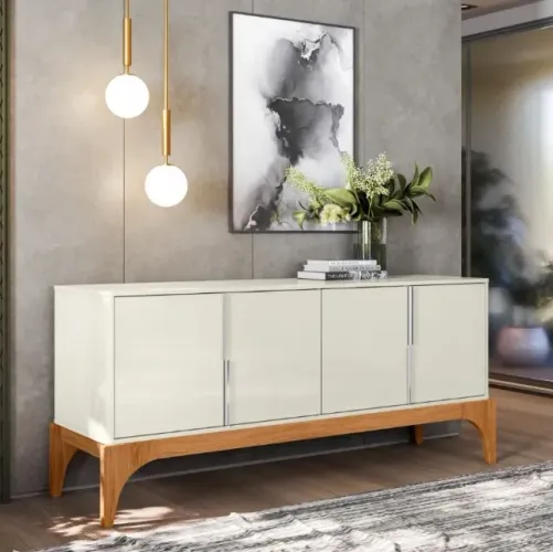 Buffet Amalf com 4 Portas União Móveis (Entregamos)