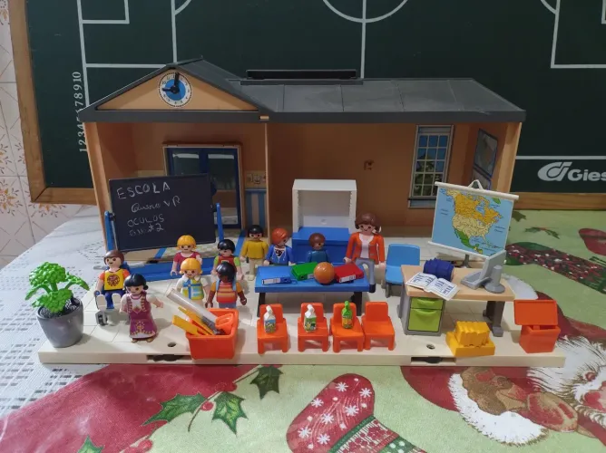 Playmobil conforme a configuração 