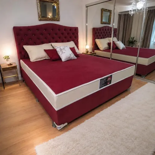 Cama box casal 
