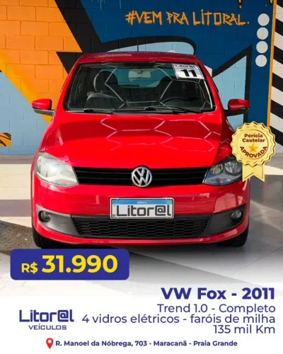 Volkswagen Fox 1.0 MI Total Flex 8V 5P 2011