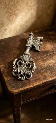Chave antiga para decoração
