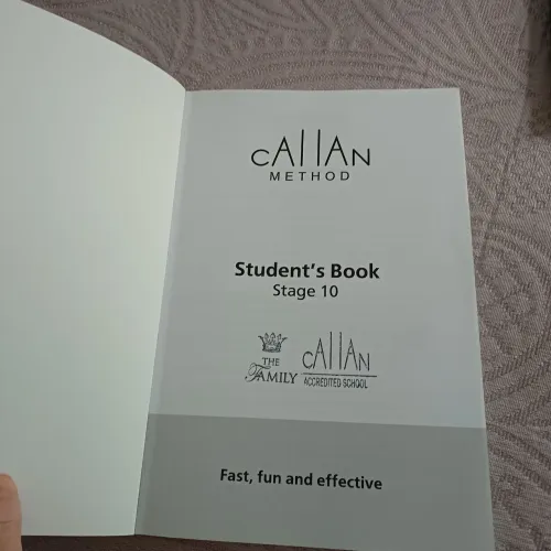 Livro callan method 10 e 11, 3ª edição