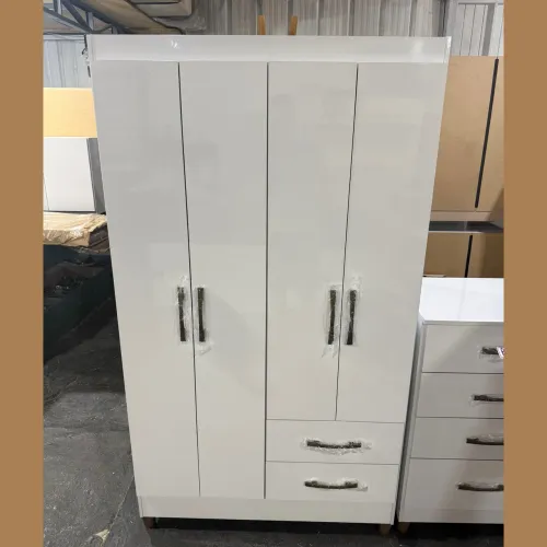 Guarda roupa 4 portas branco - entrego hoje