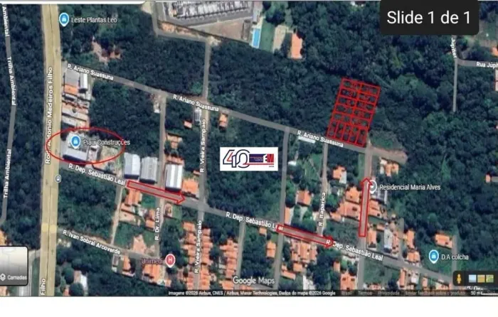 Lote à venda, Porto do Centro -Teresina/PI