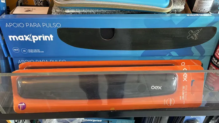 Apoio ergonômico de pulso/teclado em gel 