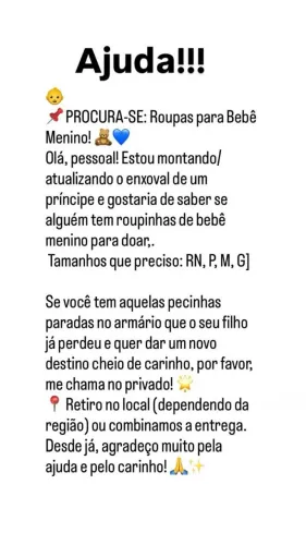 Ajuda doação 