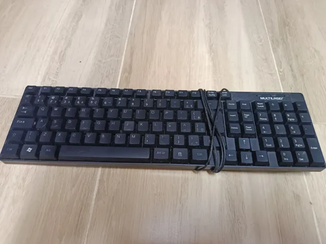 Teclado membrana multilaser