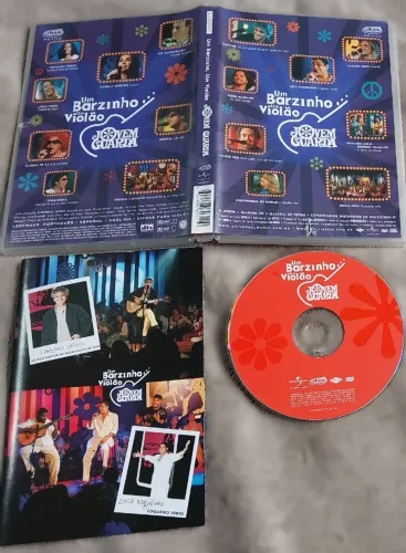 dvd original um barzinho, um violão - jovem guarda