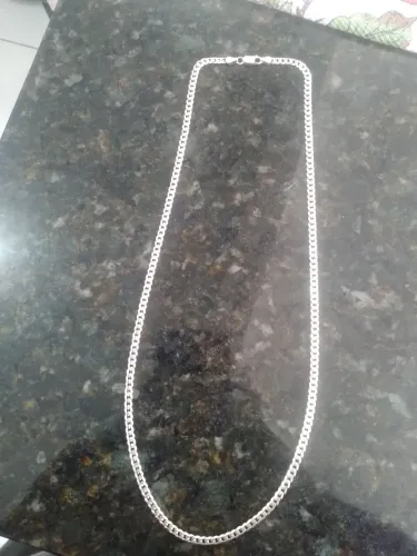 Prata 925 Original - Cordão Masculino Premium
