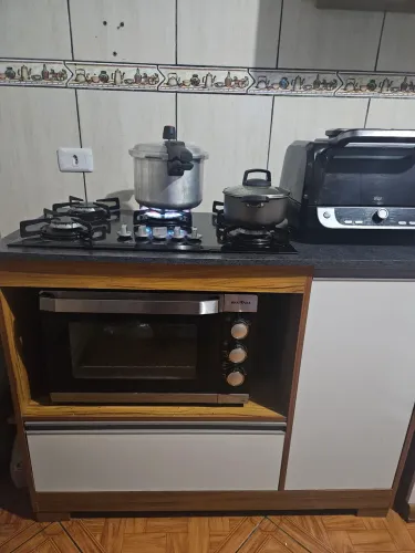 Vendo jogo completo cooktoop, armário e forno eletrico