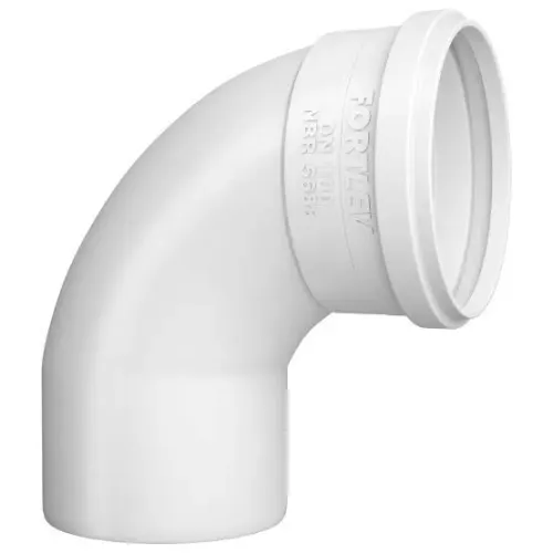 Curva esgoto curta 40/50/75/100mm fortlev