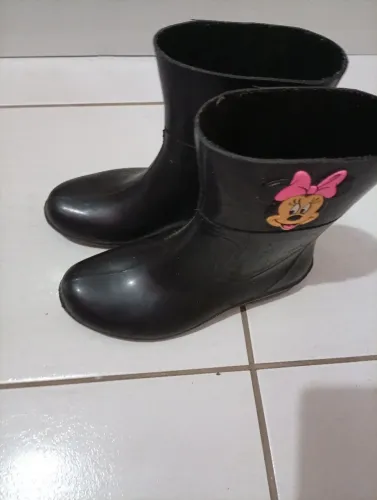 Bota galocha infantil impermeável 33/34