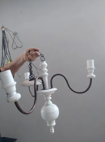 LUSTRE PENDENTE ESTILO COLONIAL MINEIRO. PREÇO É REFERENTE A 1 PEÇA /OFERTA PARA OS 2