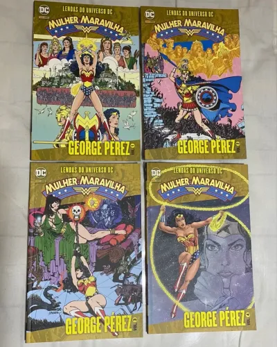 Lendas Do Universo Dc Da Mulher Maravilha - Completo - 1 a 4
