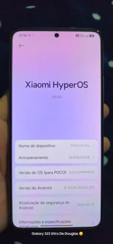 Poco F5 Pro De 512 Gigas Somente Venda !
