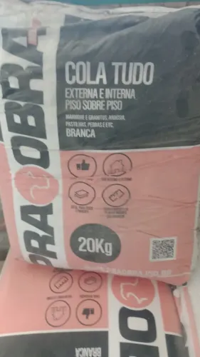 Argamassa Cola tudo Branca PraObra