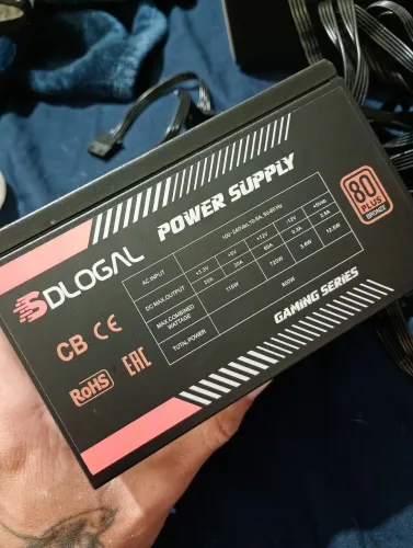 Fonte ATX Dlocal 800W 80 Plus Bronze (Com Defeito / Sucata / Descarte)