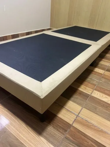 BASE BOX SOLTEIRO DOBRÁVEL NOVA