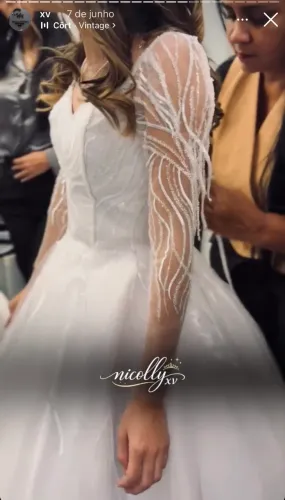 Vestido debutante