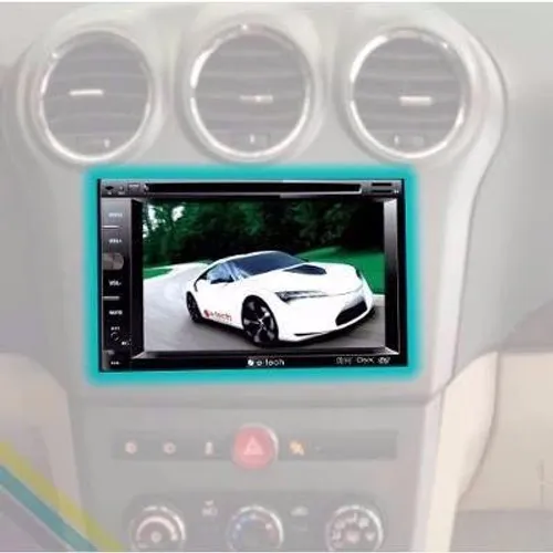 Dvd 2 Din E-tech 6,2'' Mp3 Mp4 Usb Mini Sd Bluetooth Am Fm