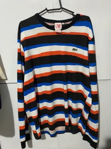 Lacoste Live manga longa 3D