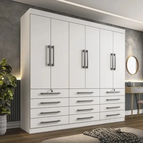 Guarda-Roupa 6 Portas Mônaco  tt8777m