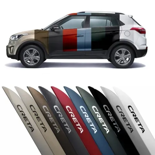Friso Lateral Hyundai Creta - Azul / Branco / Cinza / Prata / Preto / Vermelho / Verde