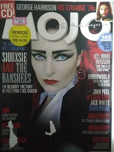 Revista importada Mojo, com Judas Priest. Muitas fotos raras, antigas e novas. Reportagem
