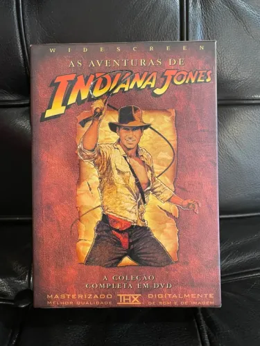 Coleção indiana Jones dvds original 