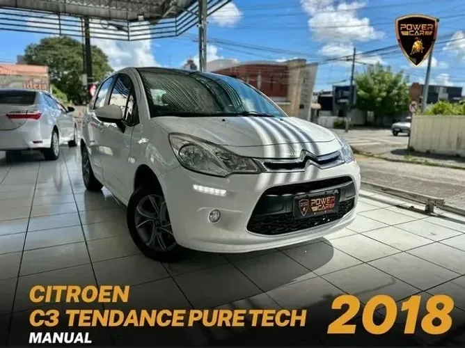 Citroen C3 Tendance Pure Tech 1.2 Flex 12V Mec. 2018
