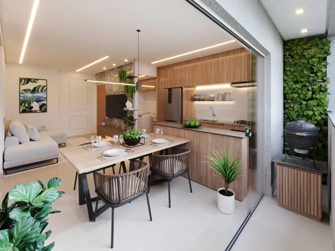 Ágio APARTAMENTO FLORAMAZONIA Apartamento com 2 Quarto(s) e 2 banheiro(s) à Venda, 62.00 p