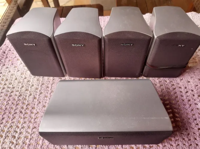 Caixas Sony P/ Home ou Som Ambiente