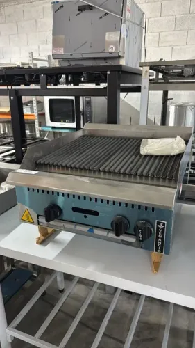 Chapa grill com grelhas chair broiller 60cm Venâncio