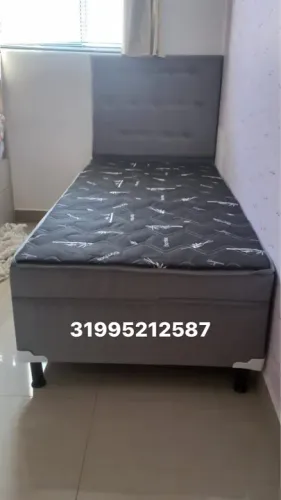 Cama box solteiro Helen, Pronta entrega 
