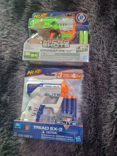 2 nerf micro novas dia das crianças