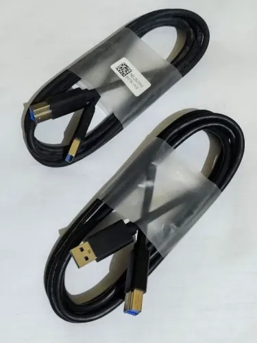 Cabo USB-A / USB-B 3.0 de 1,8mt Seminovos para Impressoras ou Equipamentos