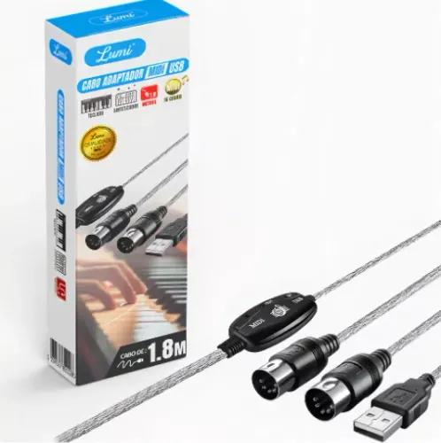 CABO USB ADAPTADOR MIDI LOTUS LT-M113