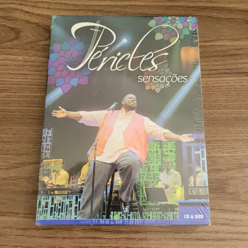 Pericles - Sensações - CD e DVD novo lacrado