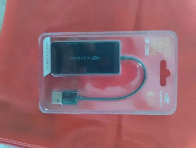 Hub USB 4 Portas Cteck HI-220BK