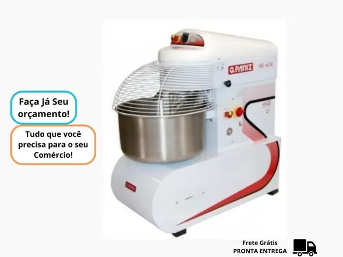 Amassadeira Espiral G-Paniz 40kg Nova