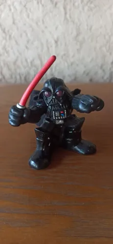 DARTH VADER GALACTIC HEROES FISCHER PRICE HASBRO 2001 RARIDADE