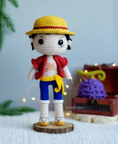 One Piece Personagens Amigurumi - Unidade